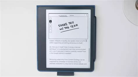 Amazon's new Kindle Scribe has a stylus for note-taking | Mashable