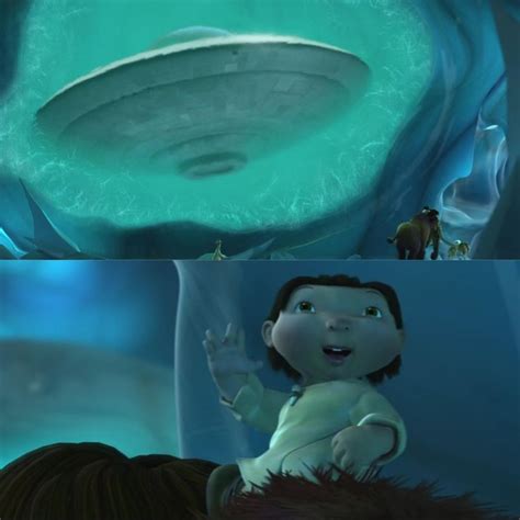 In Ice Age (2002) the baby gives a Star Trek salute to a frozen ...