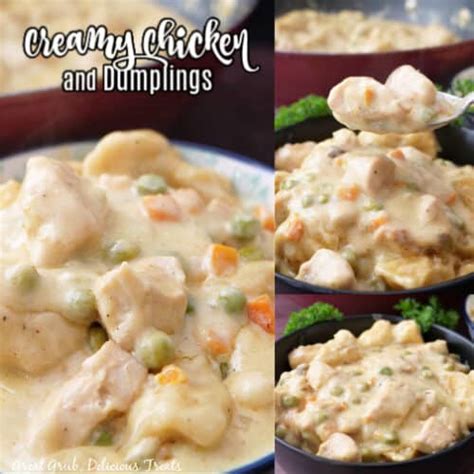 Creamy Chicken and Dumplings - Great Grub, Delicious Treats