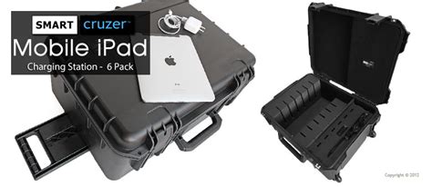 Multi iPad charging station - Mobile 6 pack USB