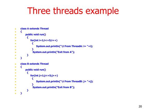 Ppt Multithreaded Programming Using Java Threads Powerpoint