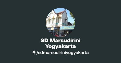 Sd Marsudirini Yogyakarta Instagram Facebook Linktree