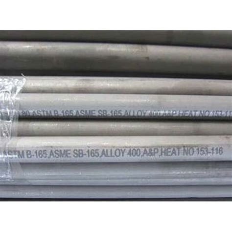 Grey Astm B Uns N Monel Pipe At Best Price In Mumbai