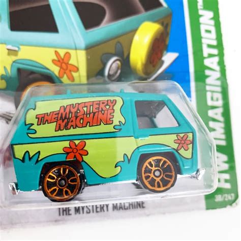 Hot Wheels Scooby Doo Mystery Machine Toy Van Car Movie Etsy India