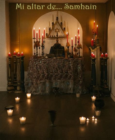 EL ALTAR DE SAMHAIN EN MI TIENDA COSAS DE MEIGA