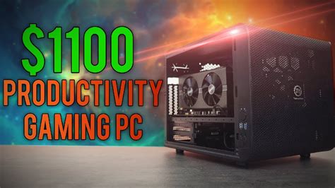 Best 1100 Gaming Productivity Pc Build July 2017 Youtube