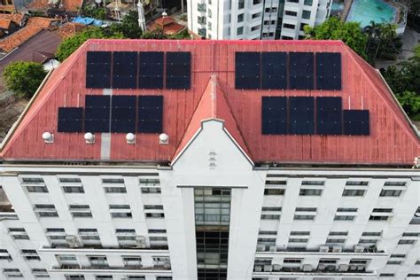 Foto Puluhan Bangunan Kai Bakal Pakai Solar Panel Pada Halaman