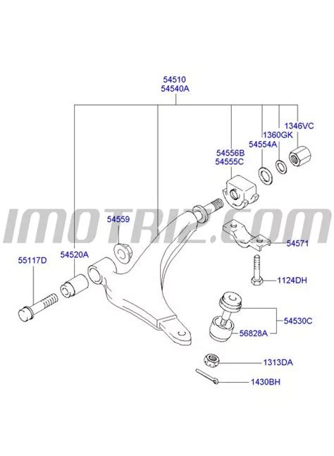 Buje Tijera Puno Hyundai Atos Accent Jac Star Derecho