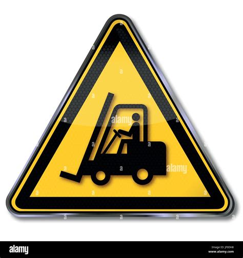 warning signs trucks Stock Vector Image & Art - Alamy