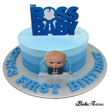 Baby Boss Ombre Cake – BakeAvenue