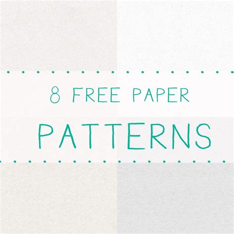 8 Free Paper Patterns - Photoshop patterns