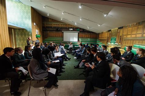 Students Debate Conscription At The Houses Of Parliament For National