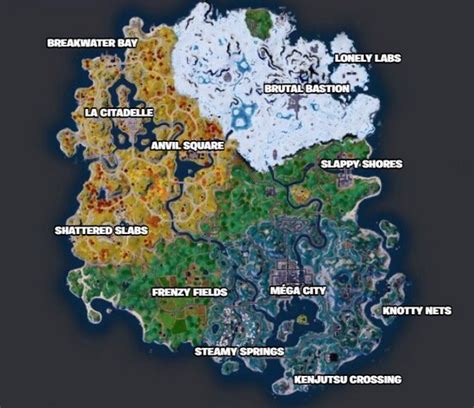 M Ga Ville Fortnite Mega City La Nouvelle Ville De La Saison