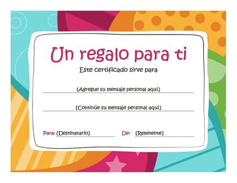 Pin de ANDREA LOPEZ en Guardado rápido Certificados de regalo