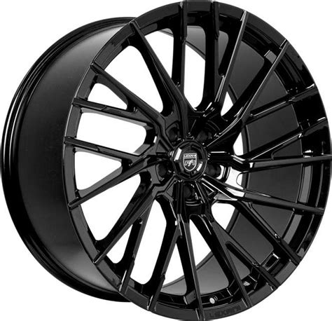 Lexani Velar Wheels Rims 22x9 5x12065 Gloss Black 40mm 707 2290 61 40fb