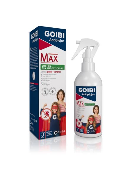 Loci N Goibi Antipiojos Max Sin Insecticida Ml