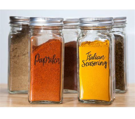 Spice Labels Svg Bundle Spices Svg Pantry Labels Svg Seasoning