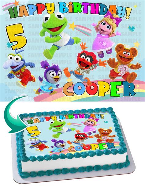 Muppet Babies Edible Cake Toppers Ediblecakeimage