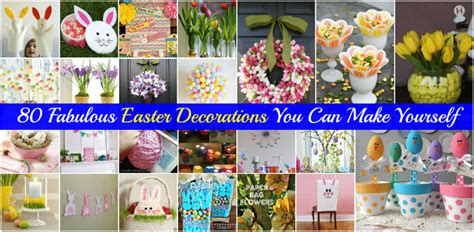 105 DIY Easter Decorations You Can Make Yourself DIY Crafts