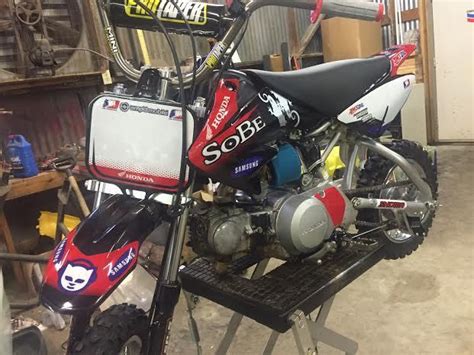 HONDA CRF 50 DIRT BIKE PIT BIKE 106 BBR MANY UPGRADES And SPARES