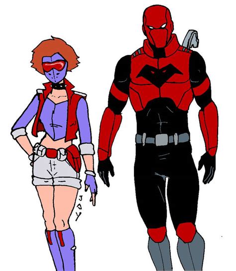 Red Hood And Scarelt Redesign By Jasontodd1fan On Deviantart