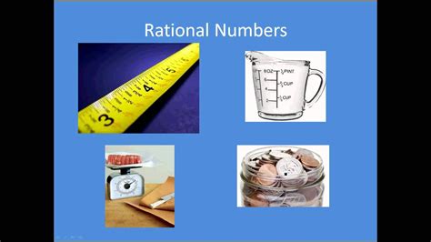 Rational Numbers Examples In Real Life