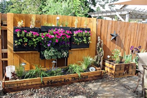 My Upcycled Pallet Gardens And Planter Boxes Made From Dunnage Wood