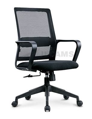 Mid Back Executive Mesh Chair BU030BB 1 Jecams Inc