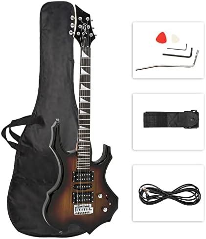 Amazon GLARRY Full Size Electric Guitar For Music Lover Beginner