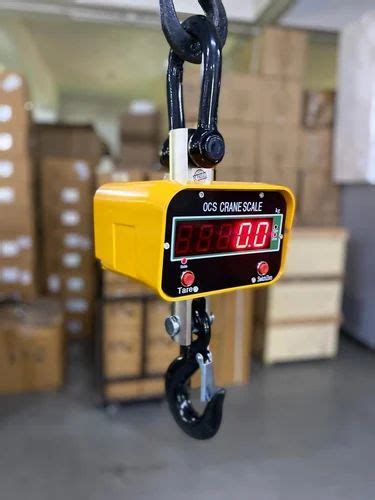 Wireless Digital Crane Scale For Overhead Cranes At Rs 32850 In Ahmedabad