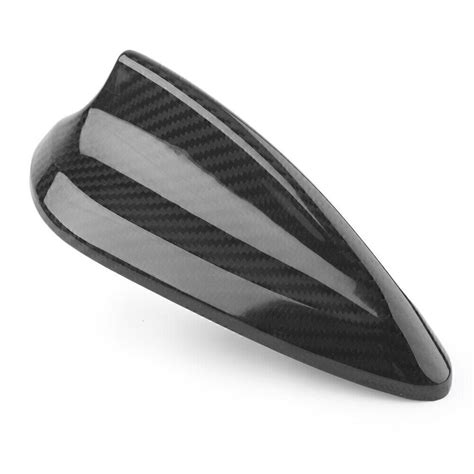 Black Carbon Fiber Shark Fin Antenna Cover Trim Fit Bmw F15 F26 F20 F21 F16 F85 Ebay