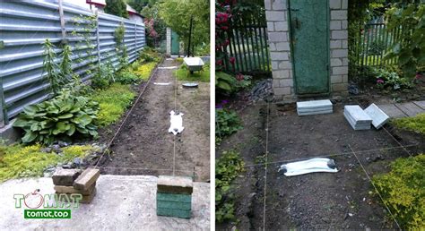 Делаем дорожку на даче или возле дома своими руками - Tomat.top — Все о ...