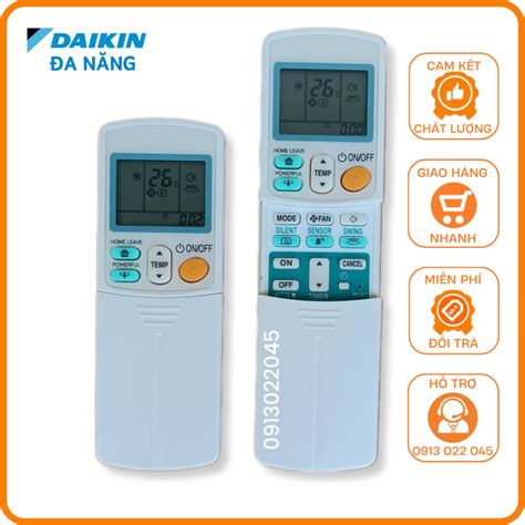 Điều khiển điều hòa Daikin các loại Remote máy lạnh Daikin dòng FTKQ