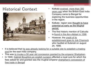 Kolkata history | PPT