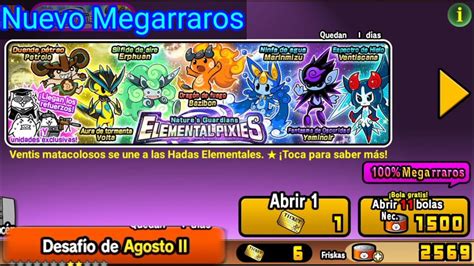 Nuevo Megarraros Elemental Pixies Desaf O De Agosto Ll The