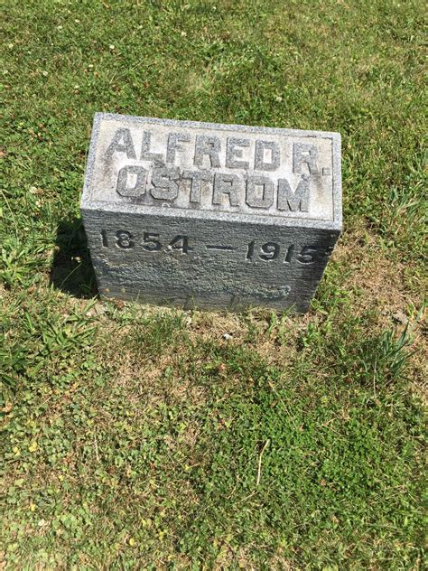 Alfred Randolph Ostrom Find A Grave Memorial