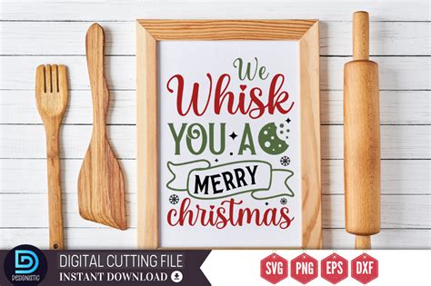 We Whisk You A Merry Christmas Svg Graphic By Designs Dark · Creative