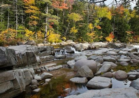 This Tiered Waterfall And Swimming Hole In New Hampshire Must Be On