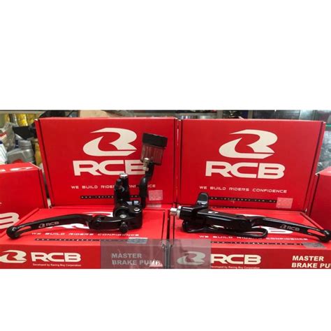 Jual Master Rem RCB ORIGINAL Set Kiri Kanan S1 14mm Plus Kopling S1 Pnp