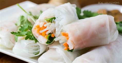 Fresh Vietnamese Summer Rolls ⋆ Real Housemoms