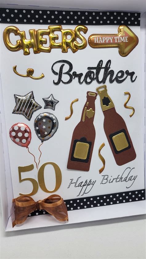 Special Brother Happy Birthday Greetings Card 50th 60th 40th Birthday