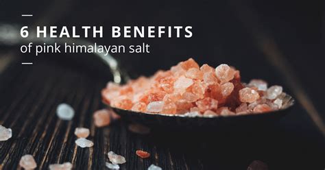 Pink Himalayan Salt 6 Health Benefits