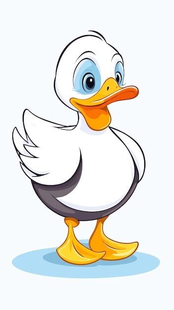 Premium Vector Call Duck Drawing Cartoon Artwork Vector