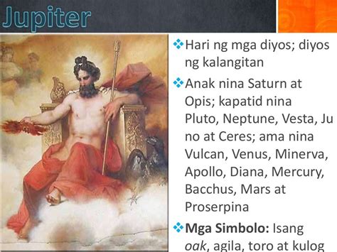 Mga Diyos At Diyosa Ng Imperyong Griyego At Roman The Gods And Godde