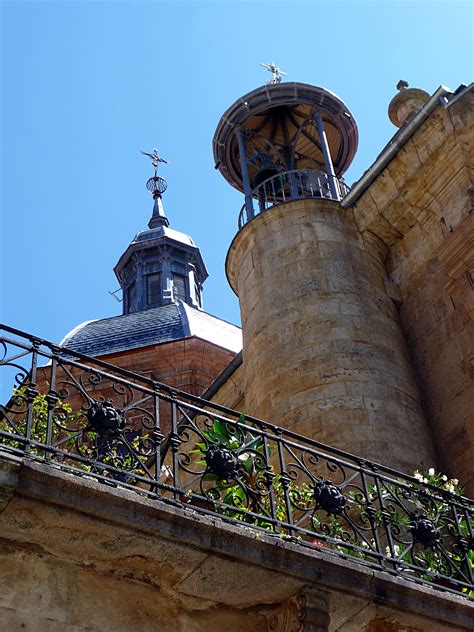 images building landmark bell tower stones spain ancient