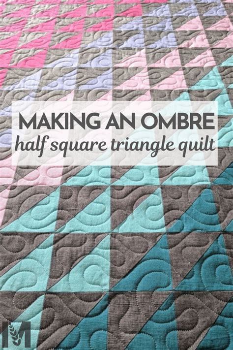 Make A Triangle Jitters Quilt With Fat Quarters Artofit