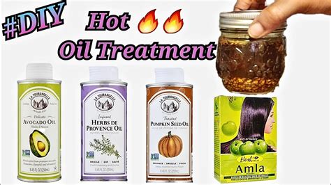 Diy Hot Oil Treatment Nourishment And Strength To Promote Hair Growth