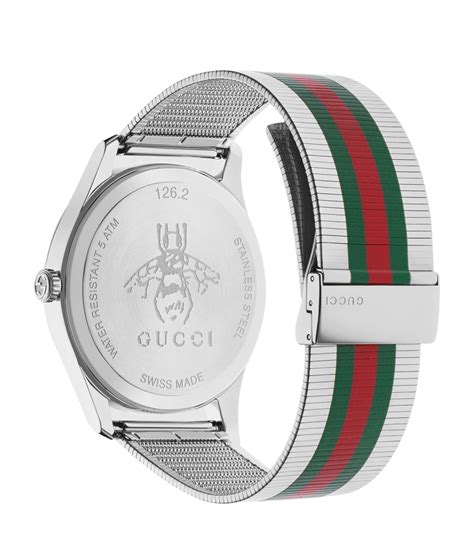 Gucci Stainless Steel G Timeless Watch 42mm Harrods UK