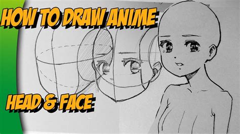 How To Draw A Anime Head Shape