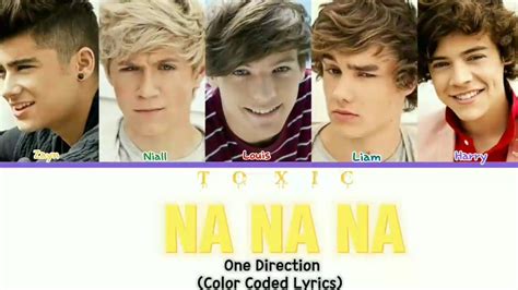 One Direction Na Na Na Color Coded Lyrics YouTube